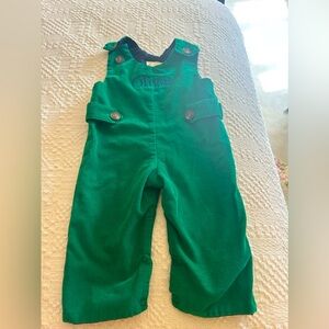 "Oliver" Corduroy Overalls size 6-12 months Beaufort Bonnet Company